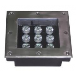 Đèn âm đất vuông 3W,4W,5W,6W,9W,12W,16W,25W